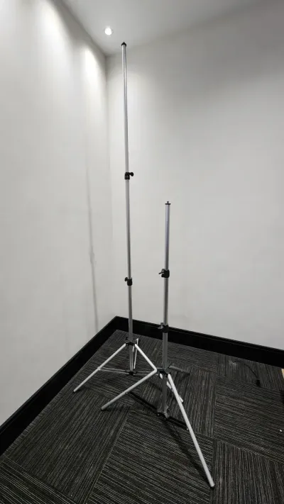 Incoflash Tripé Cadete I — Tripé de Alumínio para Iluminação, 0,84–2,40m (2 Unidades)