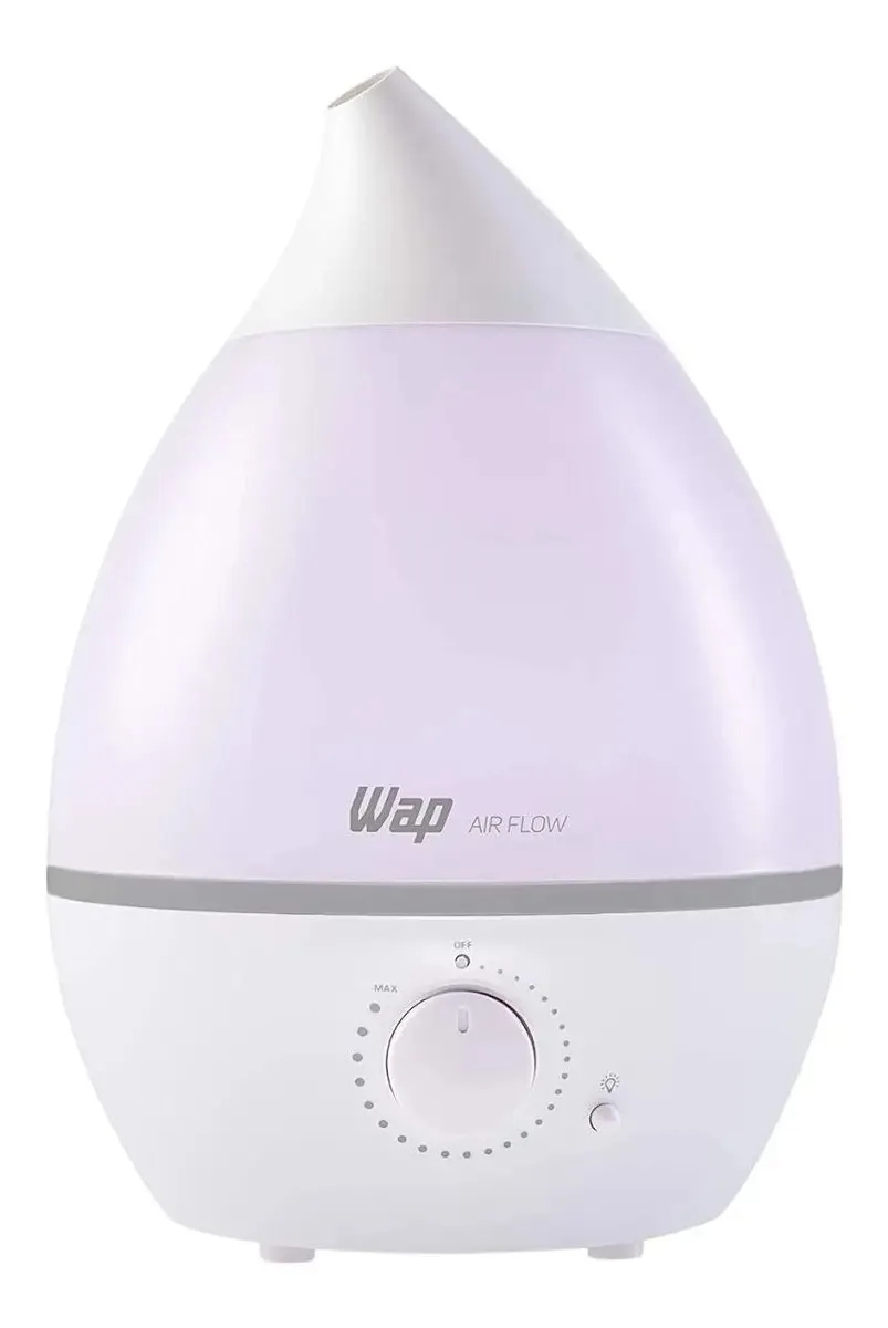 Umidificador WAP Air Flow — Difusor de Aromas e Luminária (Bivolt)